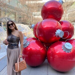 Elegant Beige Women's Skirt